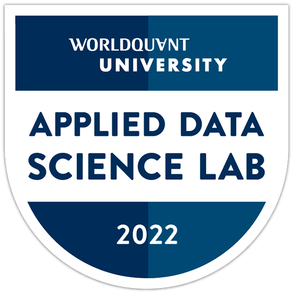 WQU Data Science Lab Badge